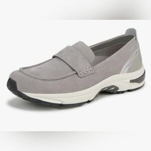 Vionic‎ Women's 23walk Paloma Grey Suede Walking loafer Shoes size 11 Wide new